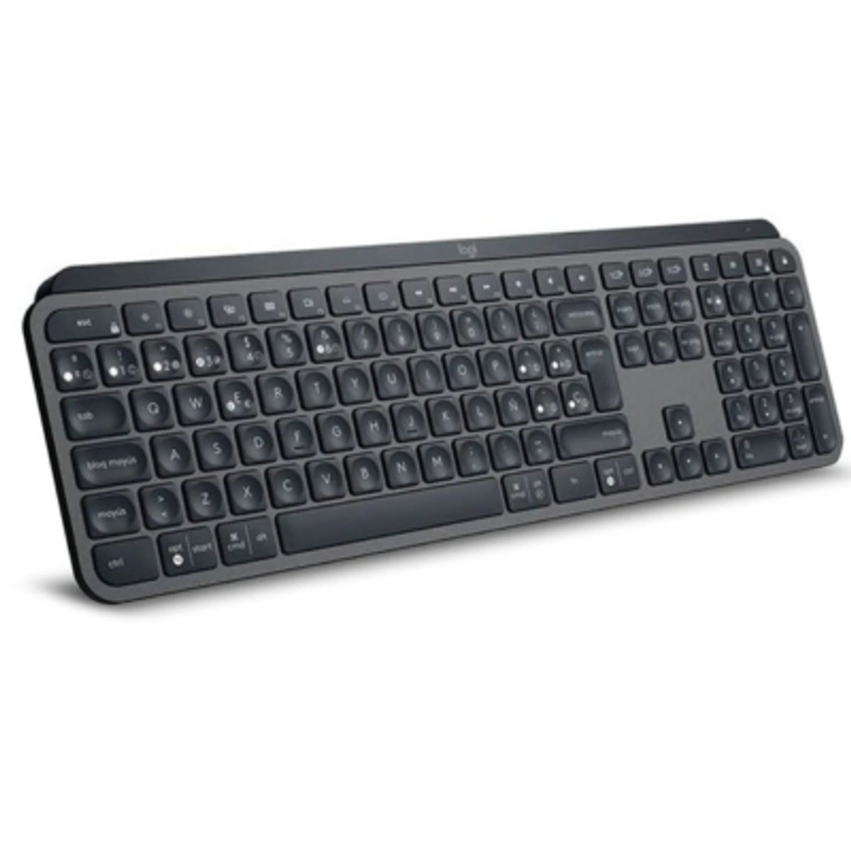 LOGITECH - Teclado Logitech MX Keys S Inalámbrico Bluetooth Negro