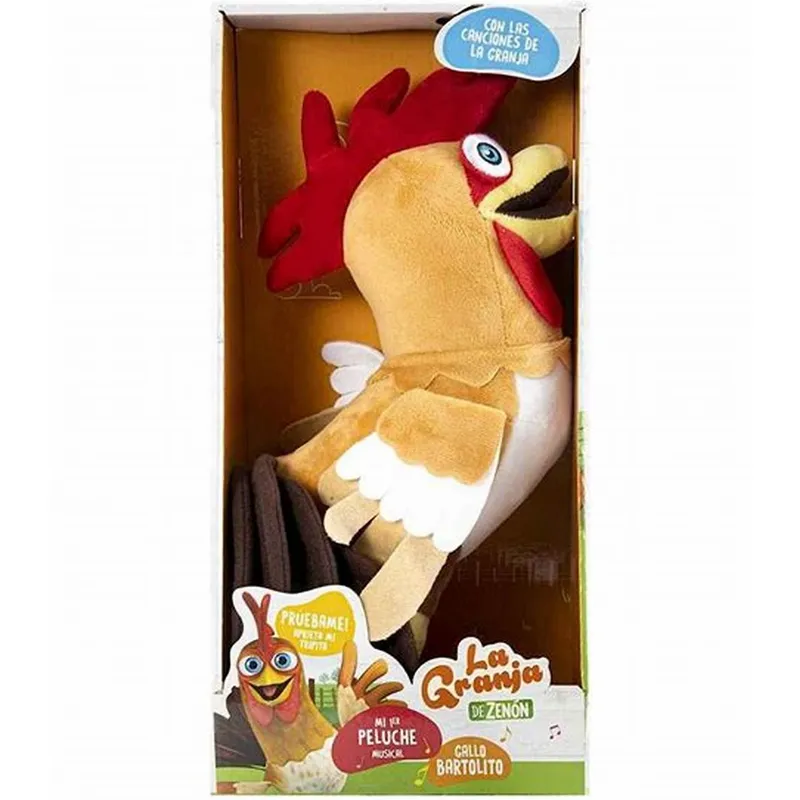 GENERICO - Bartolito peluche musical de la granja de zenon