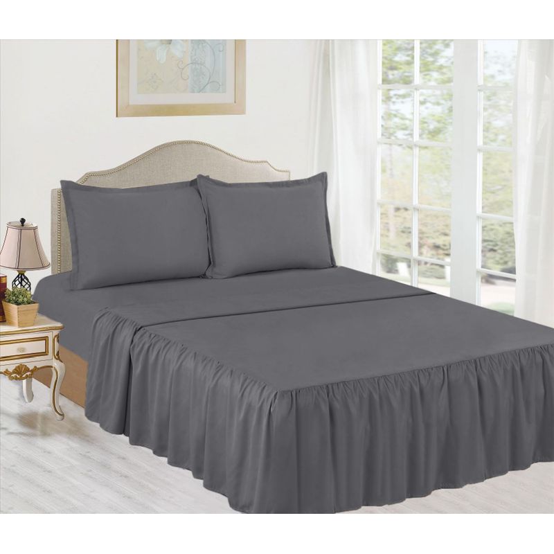 CASATEX - Juego de Sábanas 2 Plazas 100% Algodón con Blonda