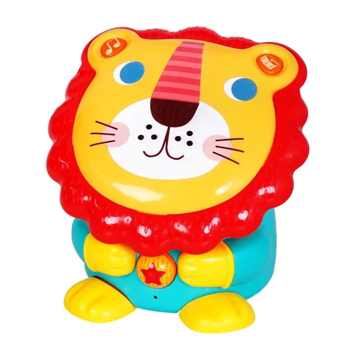 GENERICO - Juguete Sensorial Tambor De Mano leon