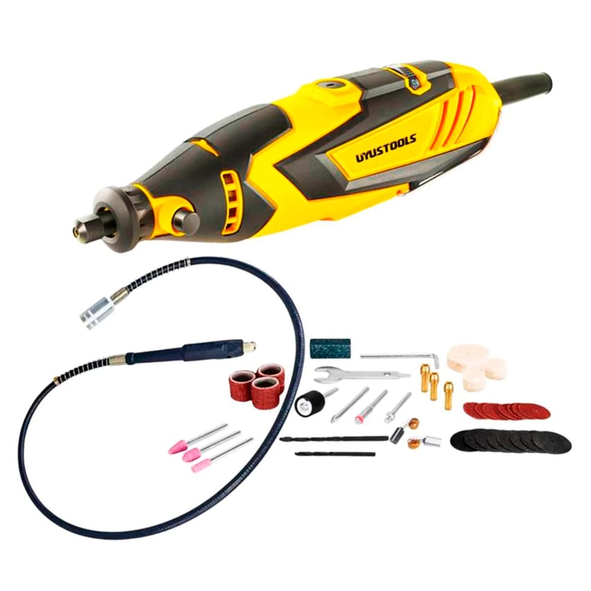 UYUSTOOLS - MINITORNO MULTIPROPOSITO TIPO DREMEL UYUSTOOLS UY-DRM041 135W 41PCS