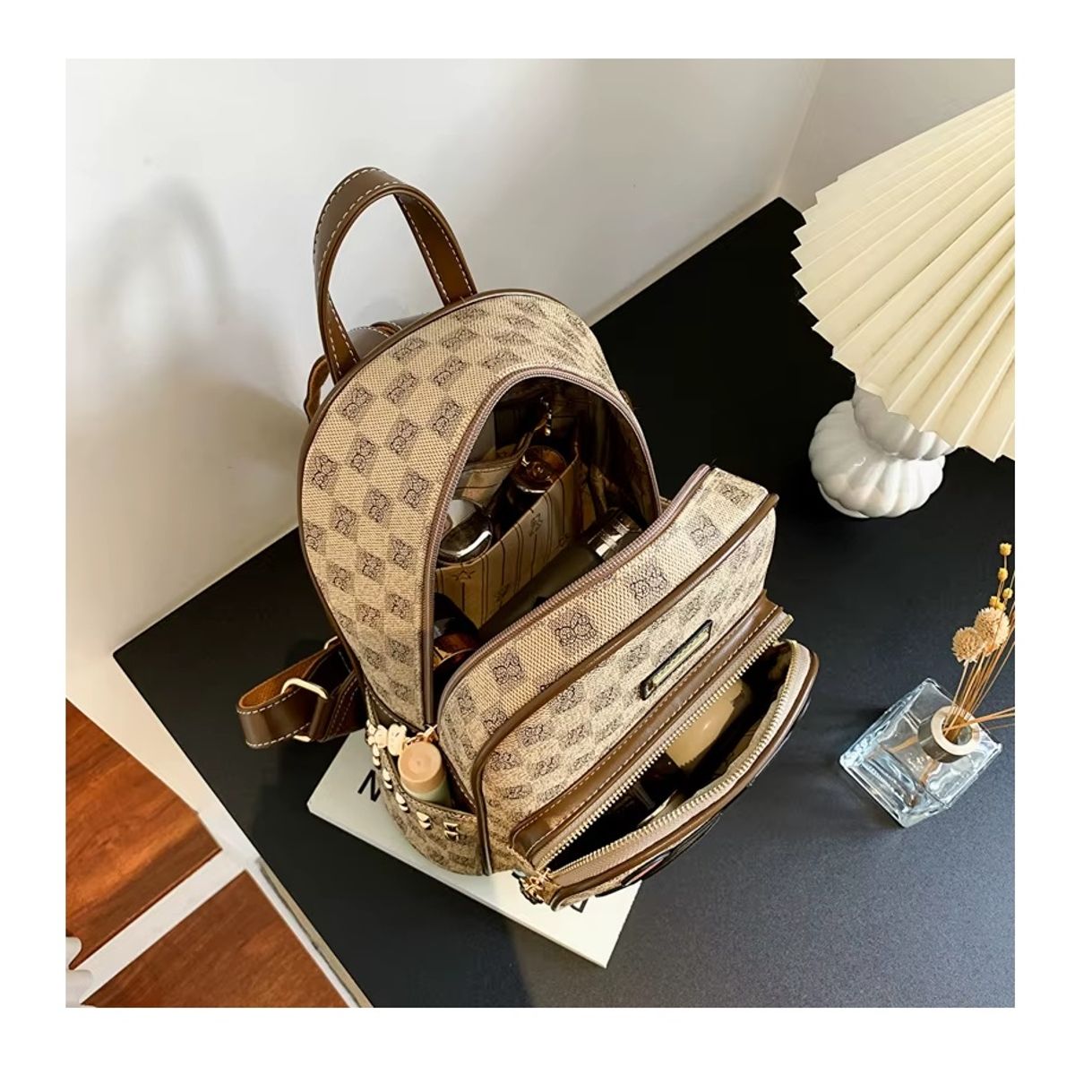 OEM - Mochila Exclusiva Piton Bear Cuero Pu Premium