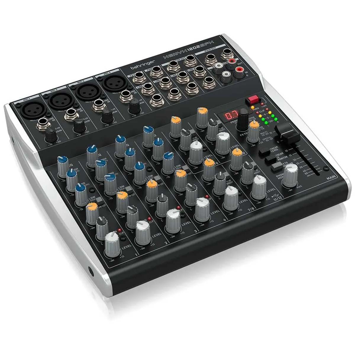 BEHRINGER - 1202SFX Behringer - Mezcladora con interfaz USB y efectos