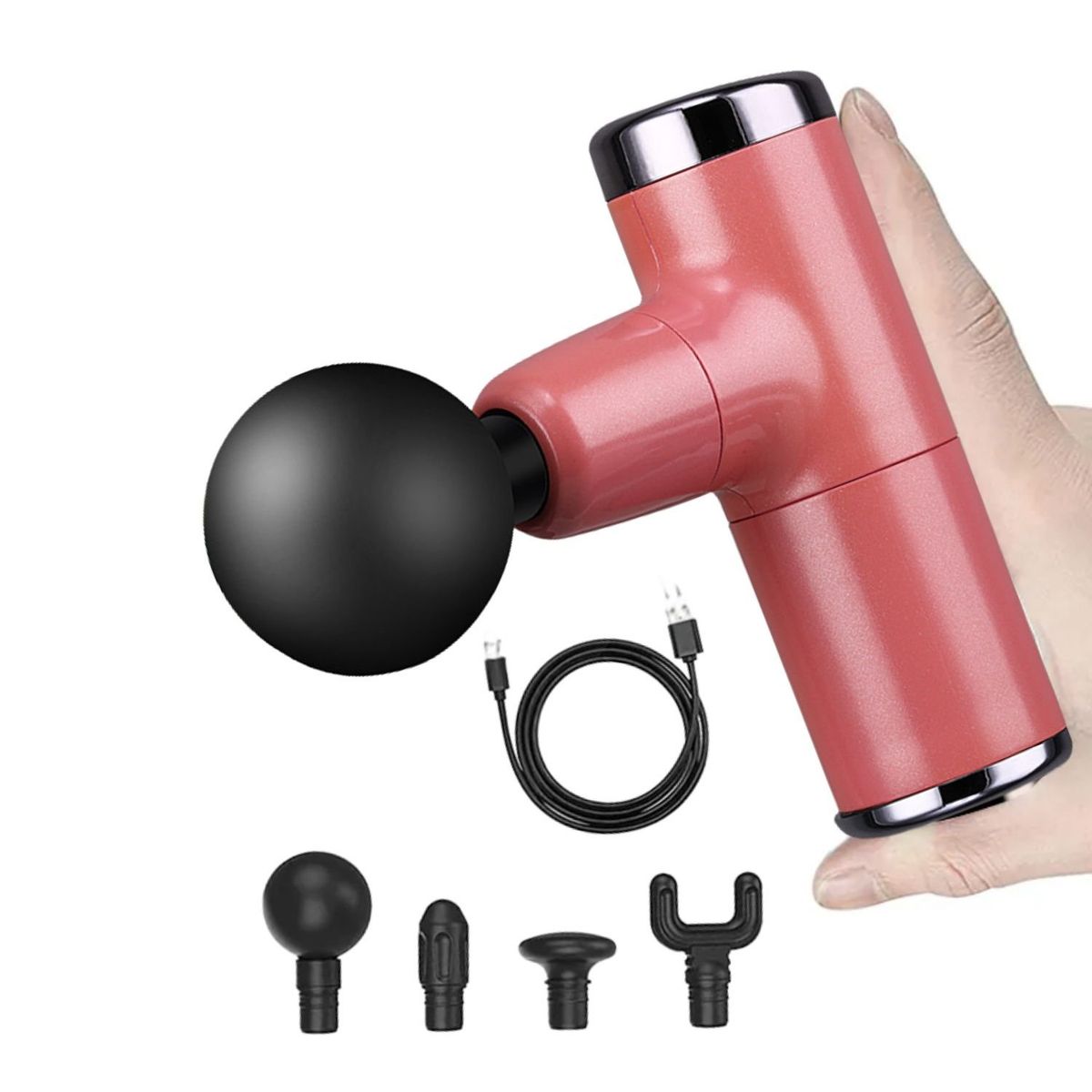 VICTORIA - Mini Pistola de Masajes 25W para Dolores Musculares y Relajación