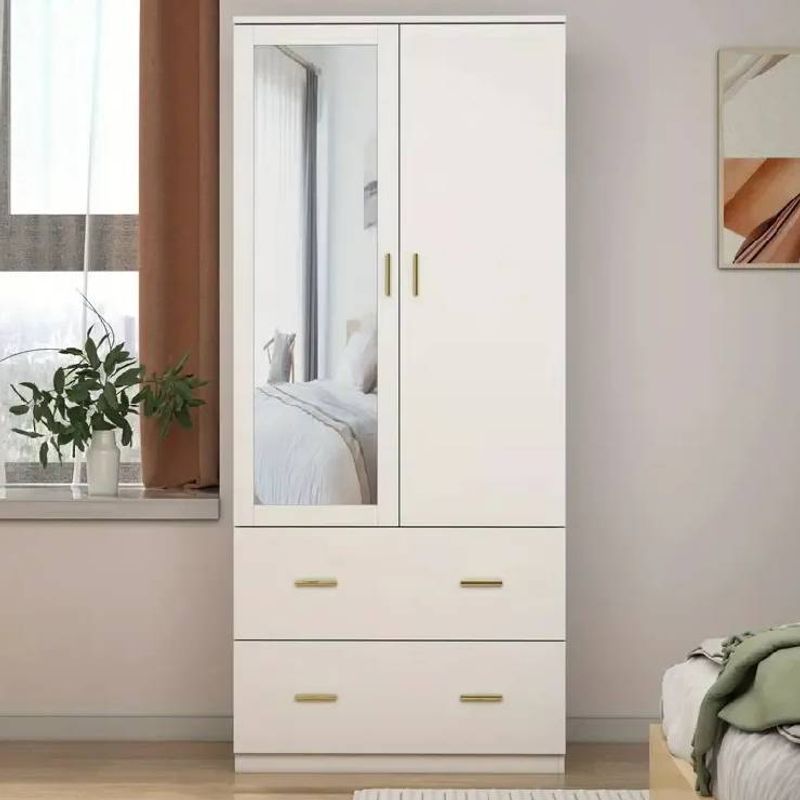 NACION MUEBLES - ROPERO NACION MUEBLES ALEX COLOR BLANCO NM