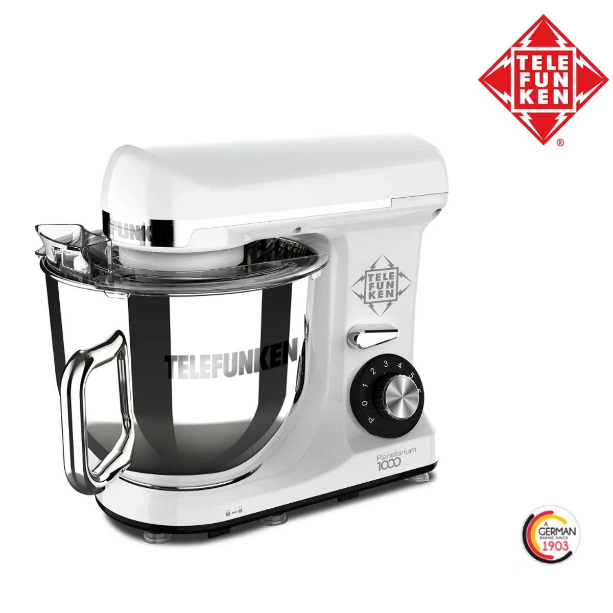 TELEFUNKEN - BATIDORA DE PEDESTAL  5.7 LT TELEFUNKEN PLANETARIUM 1000 BLANCA