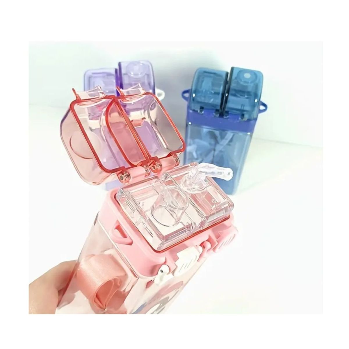 GENERICO - Tomatodo Botella De 570 Ml, De Portátil Multifuncional Rosado