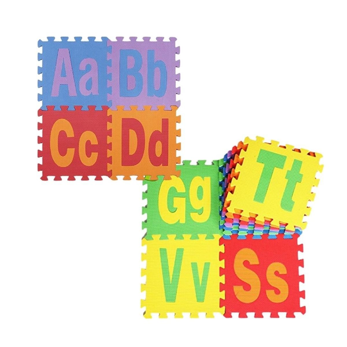 GENERICO - Piso Didáctico De Gomaeva Rompecabezas ABC Para Juegos