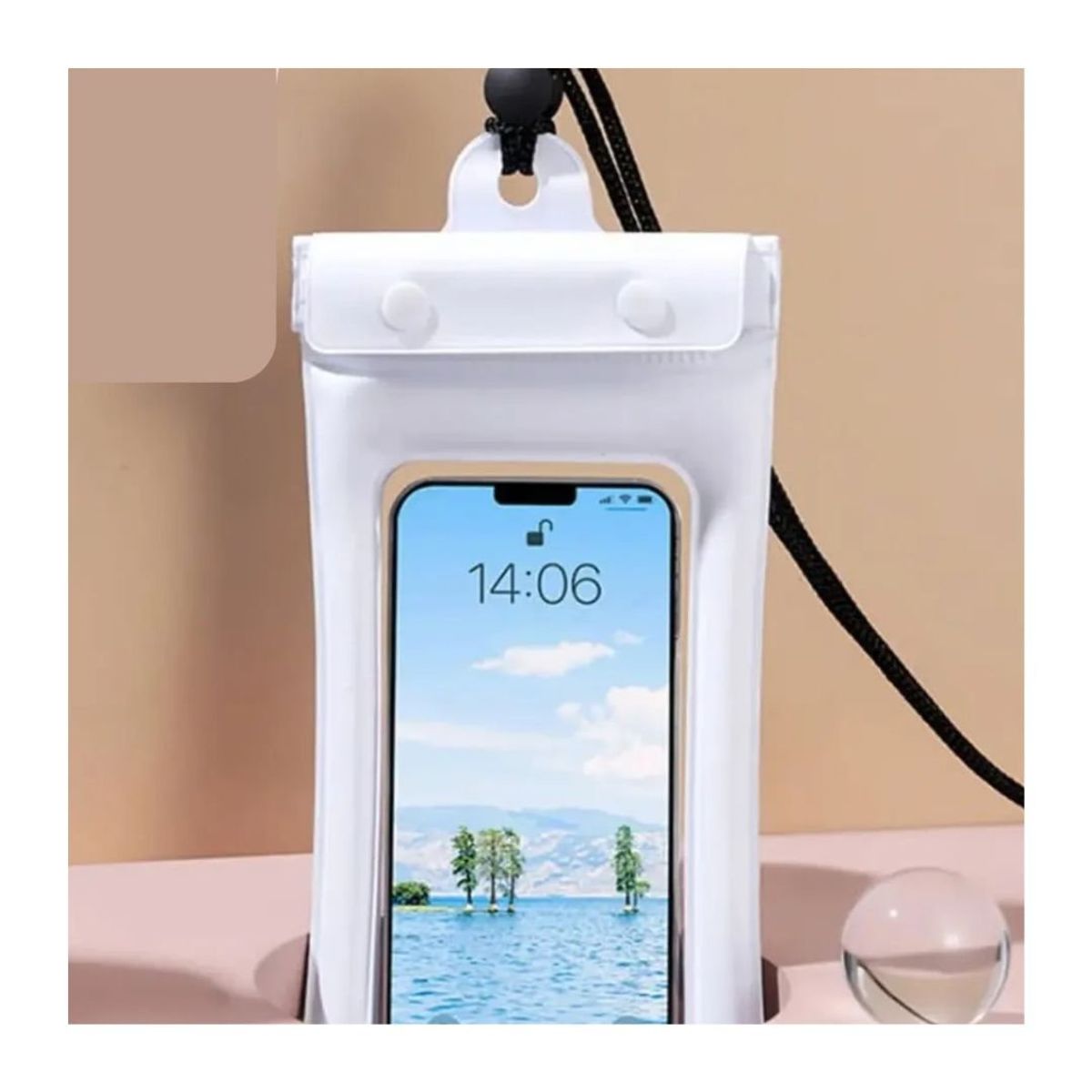 GENERICO - Bolsa Funda Impermeable Acuáticouniversal Para Celulares