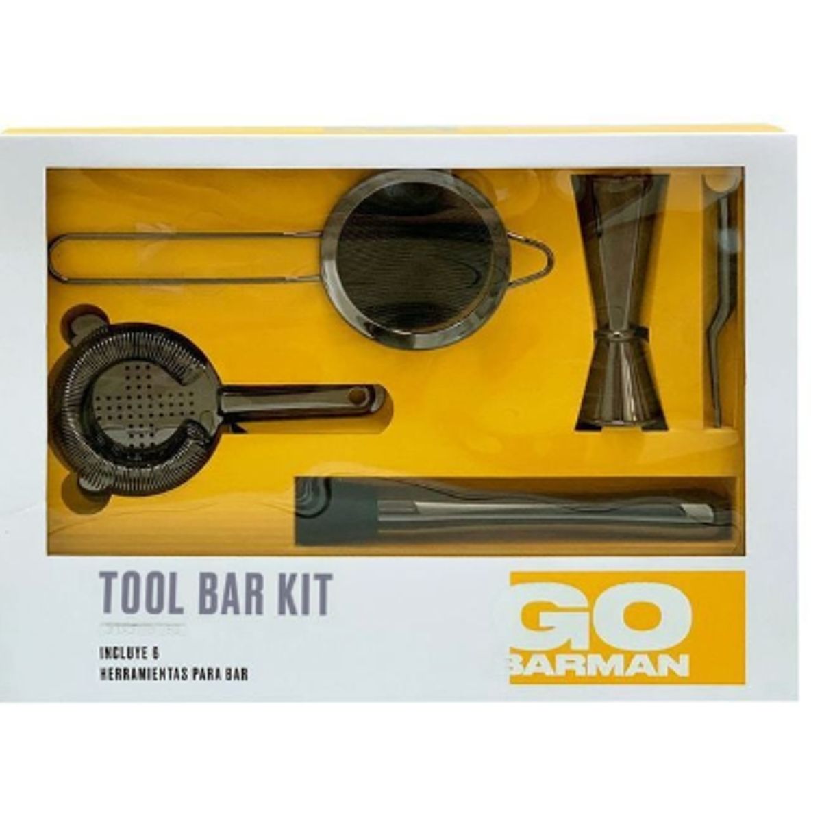 MORITA BAG STORE - KIT PARA BARTENDER TOOL BAR KIT NEGRO