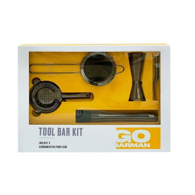 MORITA BAG STORE - KIT BARTENDER TOOL BAR KIT NEGRO