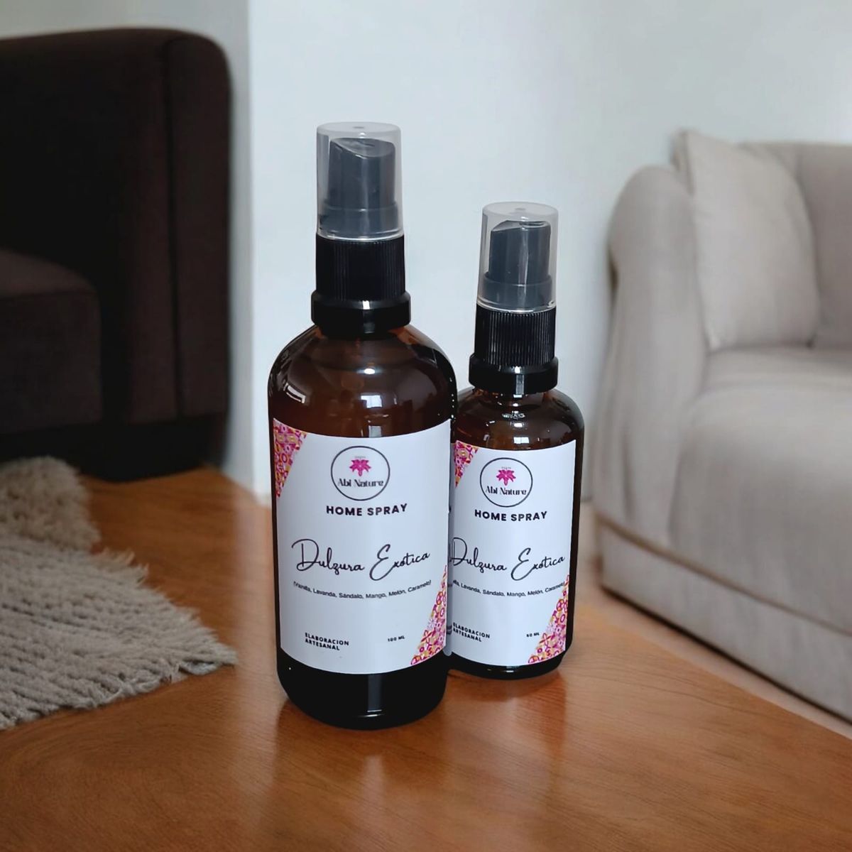 GENERICO - Pack Home Spray Aromatizador de Ambiente y Textil  Dulzura Exotica