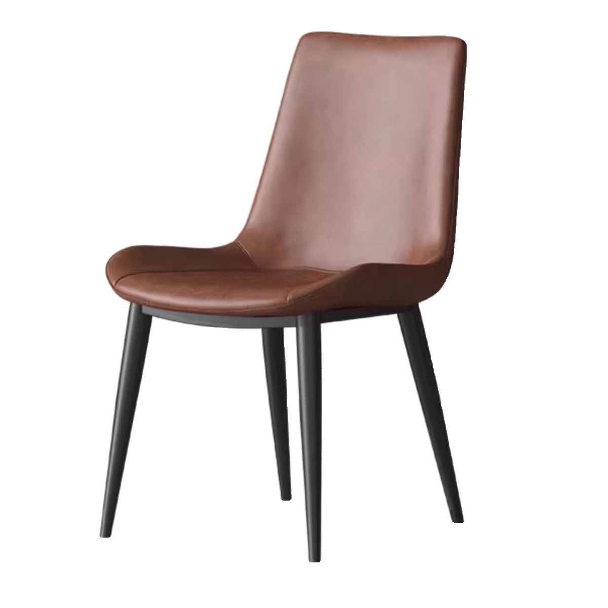 GENERICO - Silla de Comedor Potro - Negro y Marrón