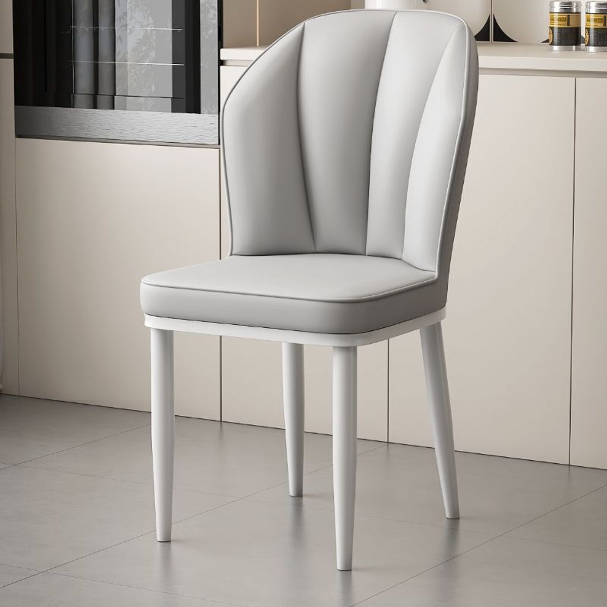 GENERICO - Silla de Comedor Winston - Gris y Blanco