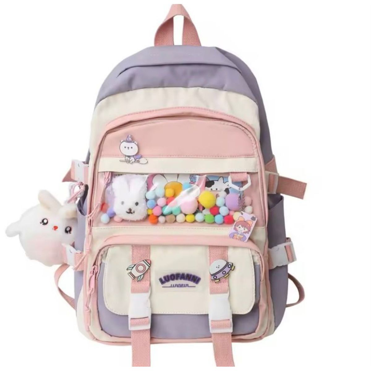 GENERICO - MOCHILA ESCOLAR COREANA KAWAII
