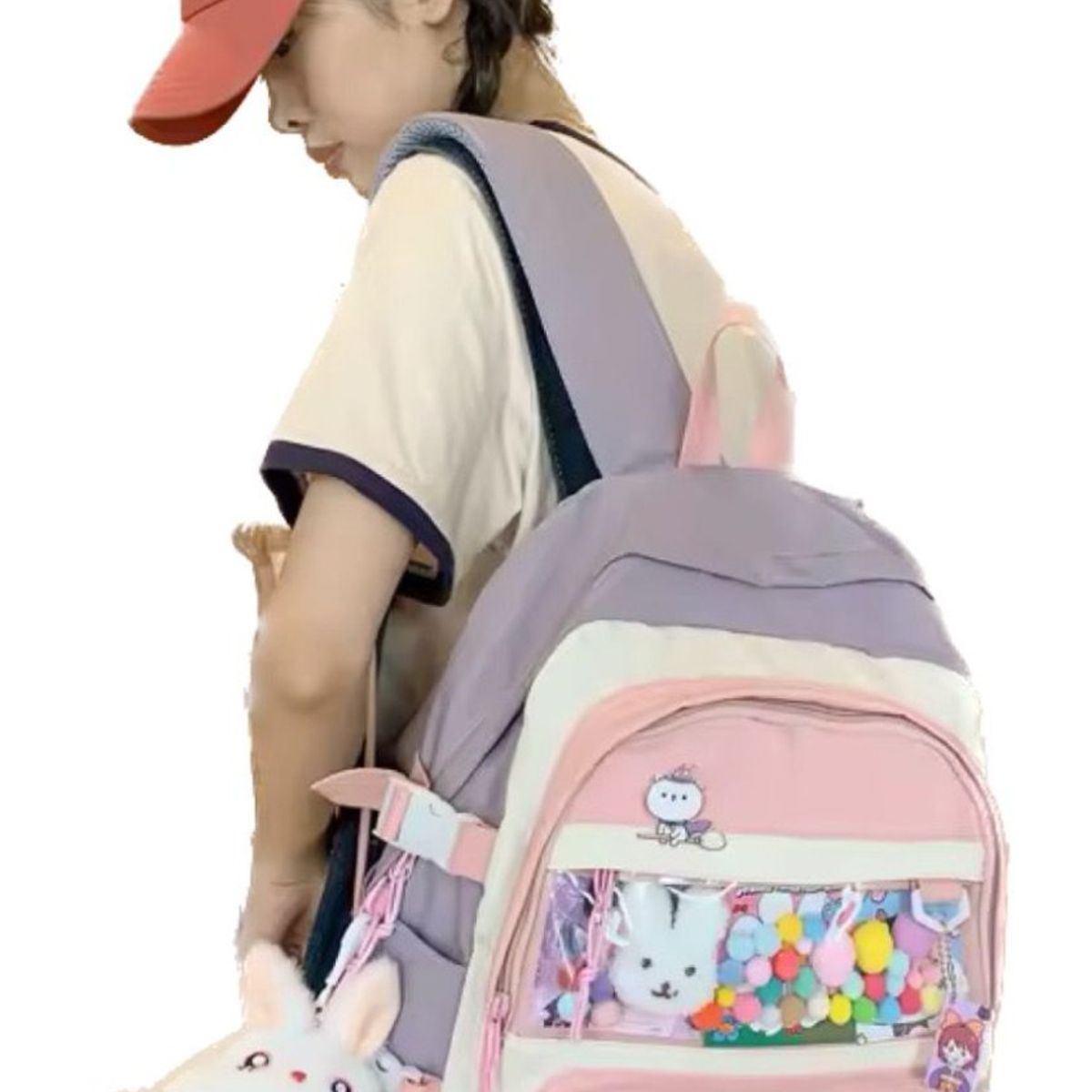 GENERICO - MOCHILA ESCOLAR COREANA KAWAII