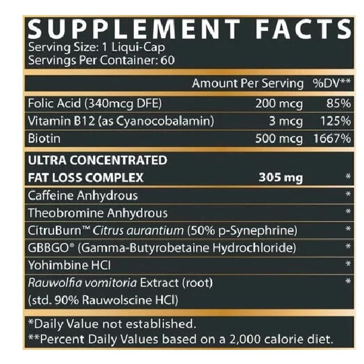 NUTREX RESEARCH - Quemador Nutrex Lipo 6 Hers Ultra Concentrate 60 caps