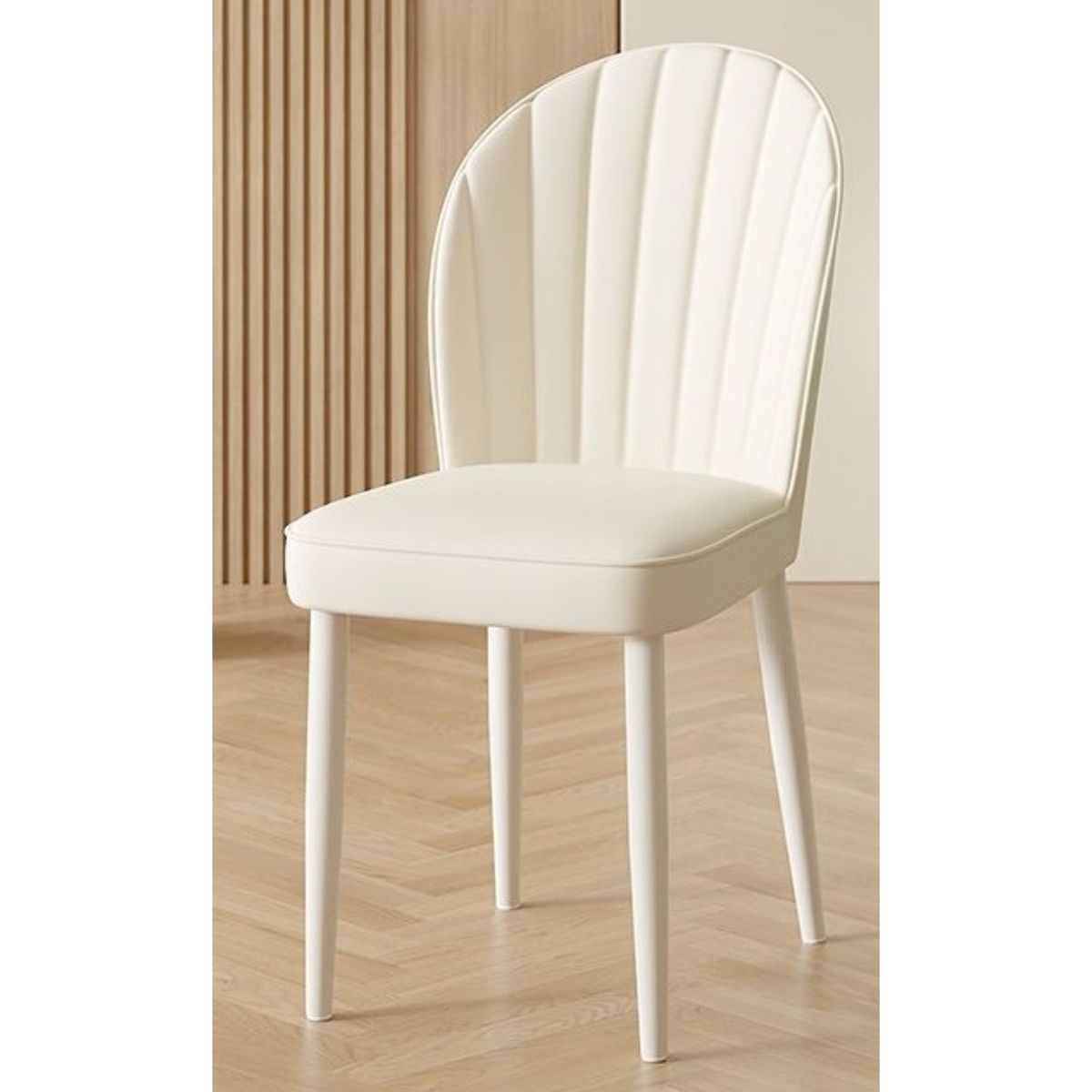 GENERICO - Silla de Comedor Arlin - Beige y Blanco