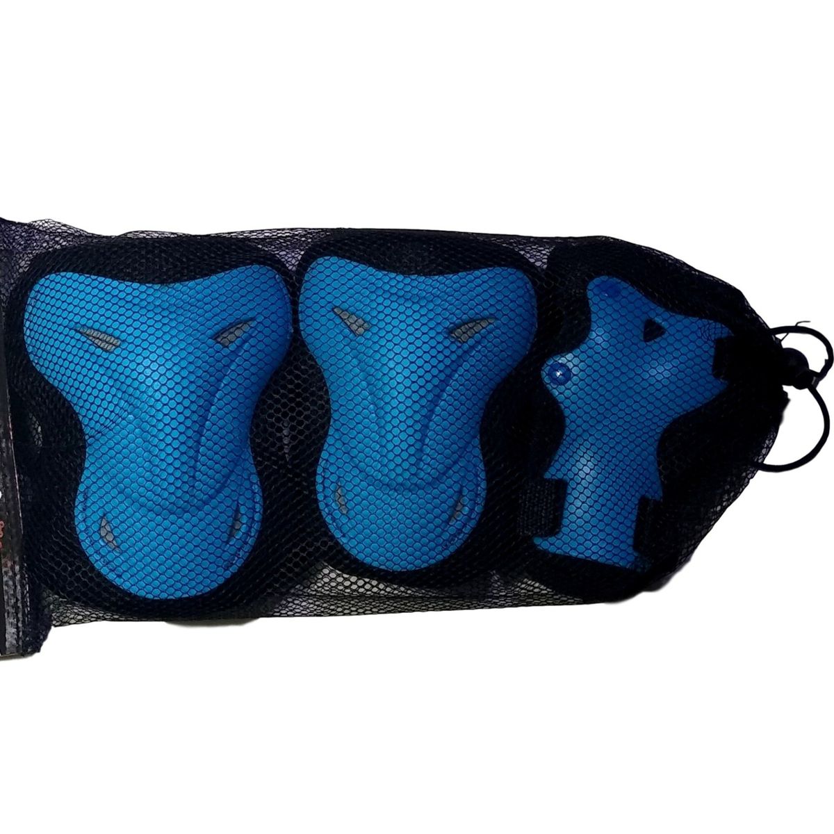 PAPAISON - Kit Protección Patines Skate Scooter - Celeste - Talla S