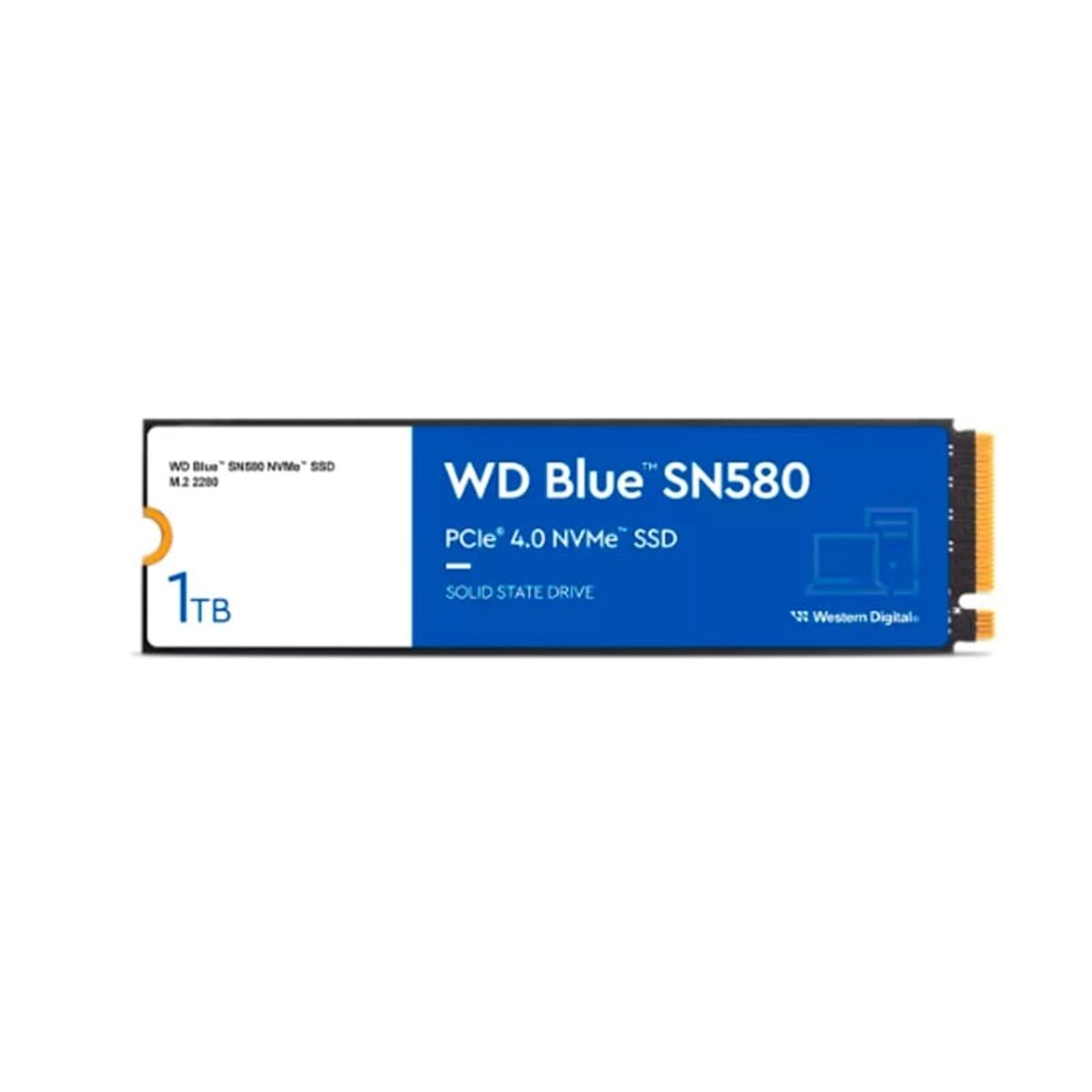 WESTERN DIGITAL - SSD M.2 NVMe 1 TB Western Digital Blue SN580