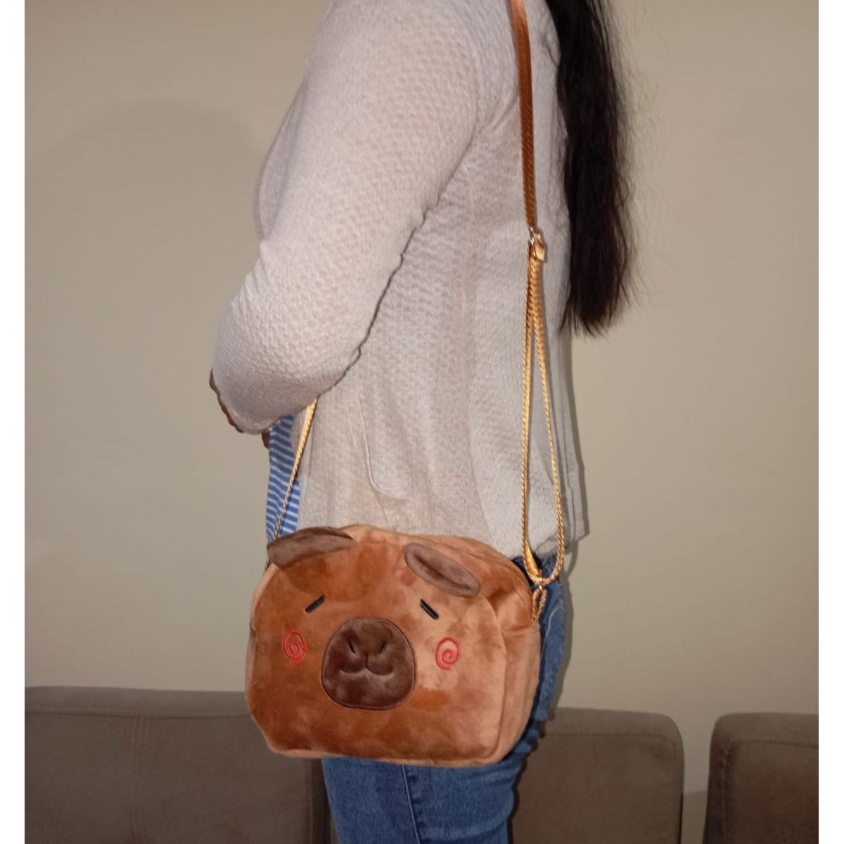 MORITA BAG STORE - MORRAL CAPIBARA PARA NIÑOS KID