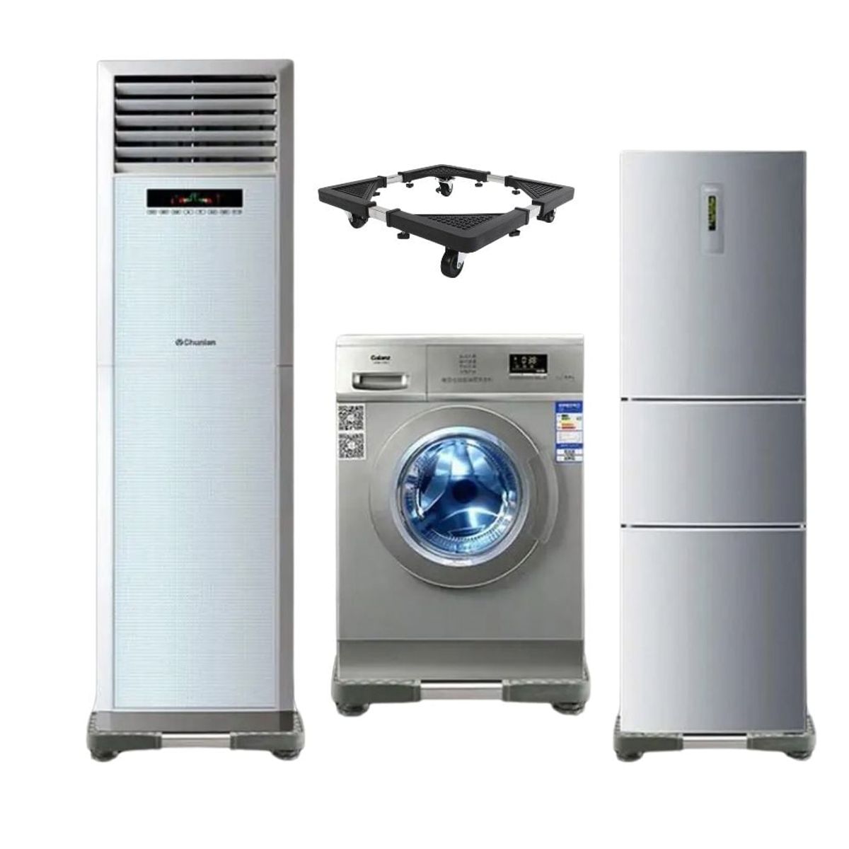 GENERICO - Base Ajustable Multifuncional De Acero Para Electrodomésticos