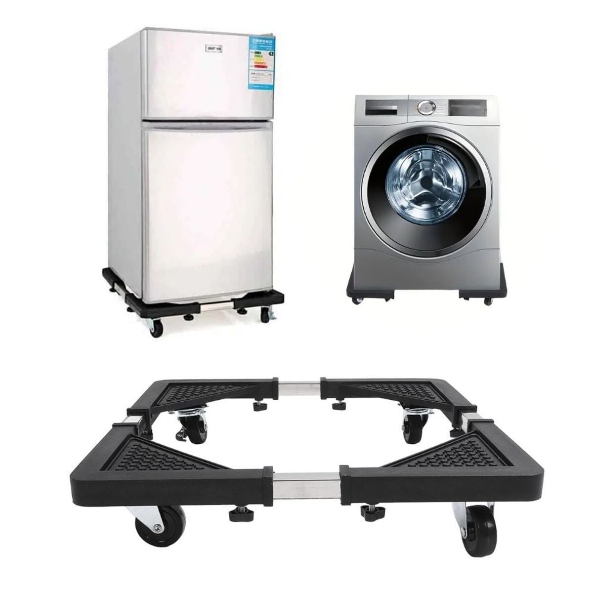 GENERICO - Base Movible Transportadora De Electrodomésticos con Frenos