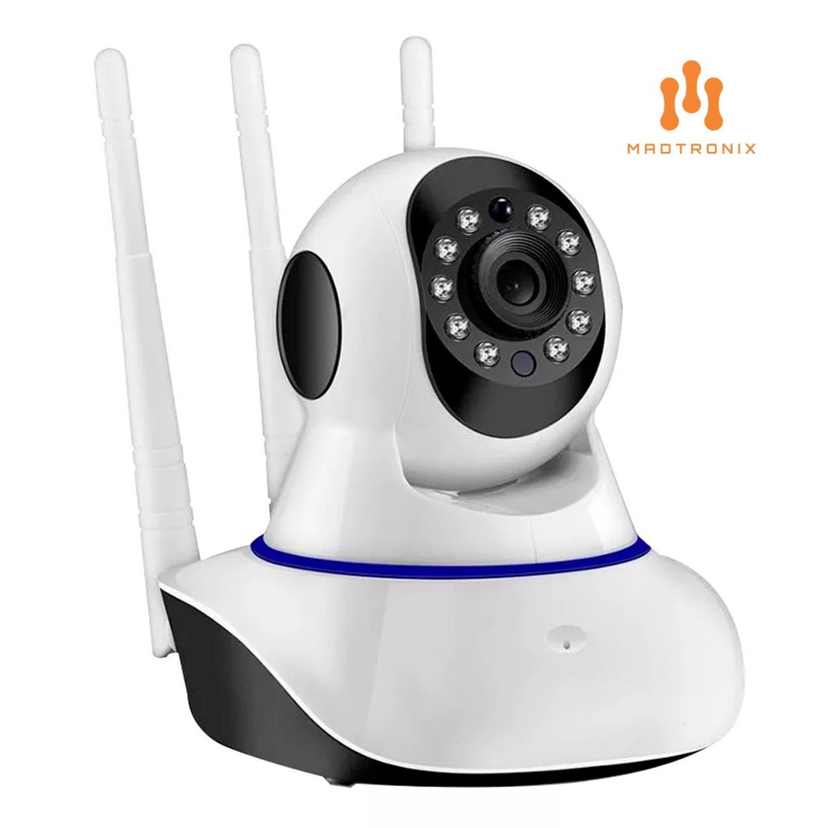 MADTRONIX - Cámara de Seguridad 360º 3 Para Interiores WIFI