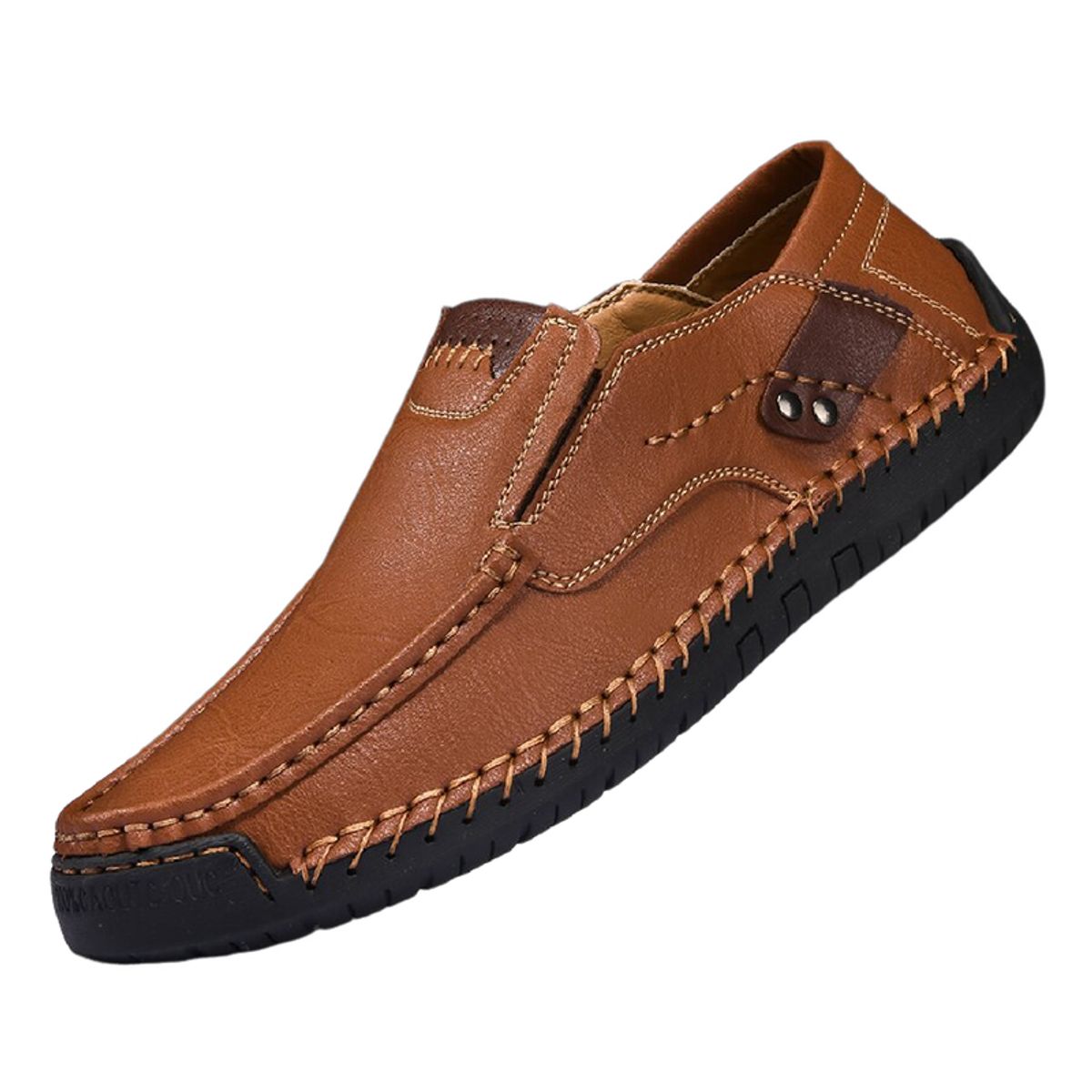 BLWOENS - Zapatos casuales para hombres - Marrón
