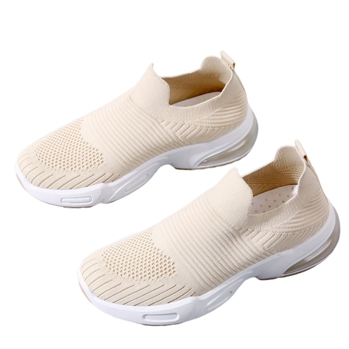 BLWOENS - Zapatillas deportivas para mujeres - Beige