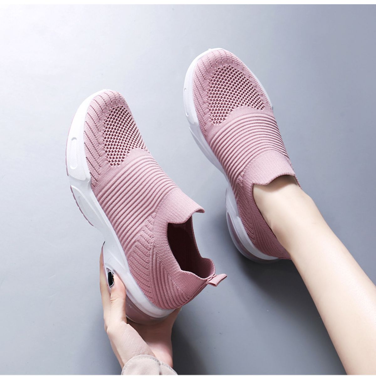 BLWOENS - Zapatillas deportivas para mujeres - Rosa