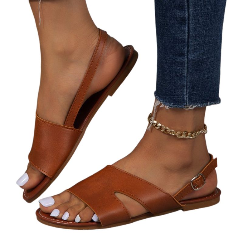 BLWOENS - Sandalias Mujer - Café