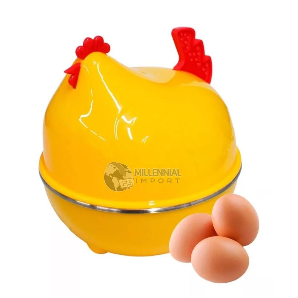 GENERICO - Hervidor Eléctrico De Huevos En Forma De Gallina