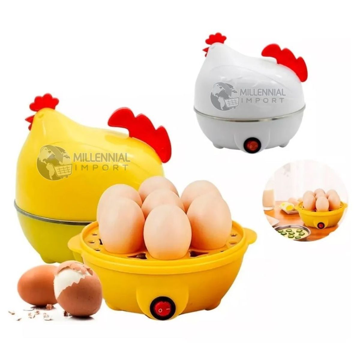 GENERICO - Gallina Hervidora Eléctrica de Huevos