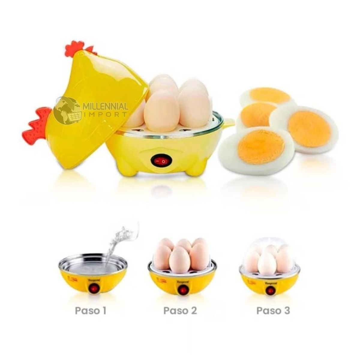 GENERICO - Gallina Hervidora Eléctrica de Huevos