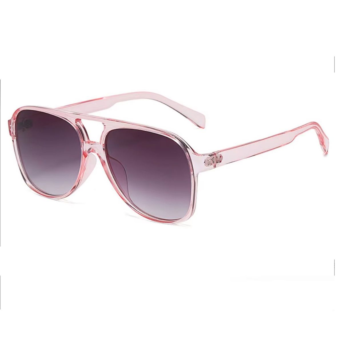 GENERICO - LENTES MUJER POLARIZADOS RETRO PROTECCIÓN SOL UV 400 ROSADO