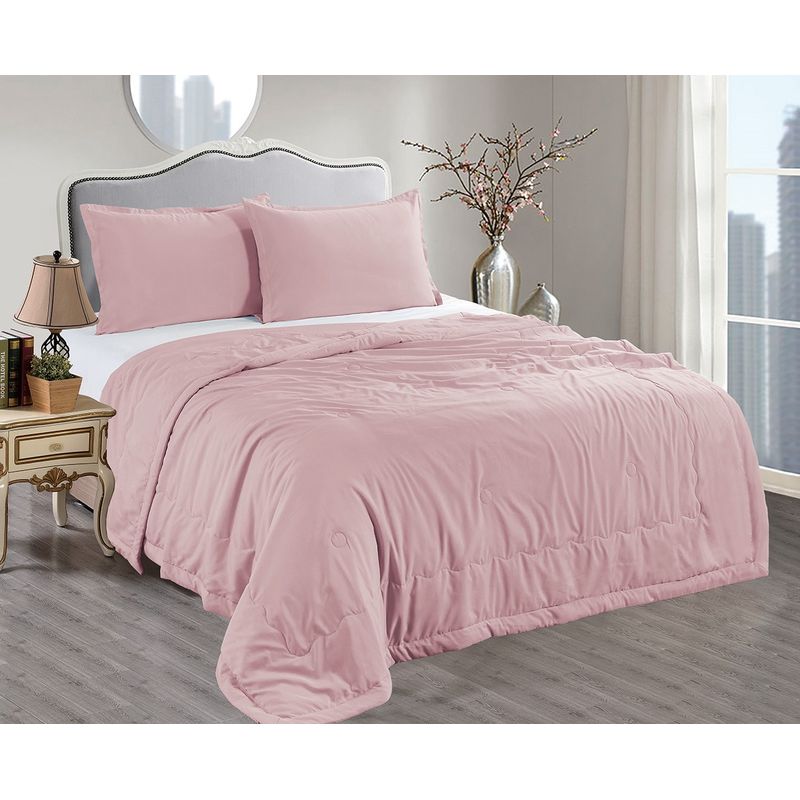CASATEX - Set Cubrecama + Fundas de Almohada 2 plazas 100% Algodón