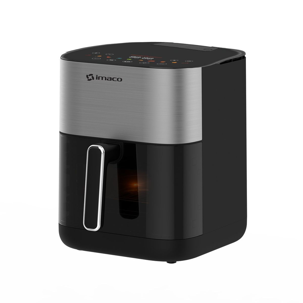 Imaco - Freidora digital 6 litros SteamView con función vapor AF6018ST Imaco