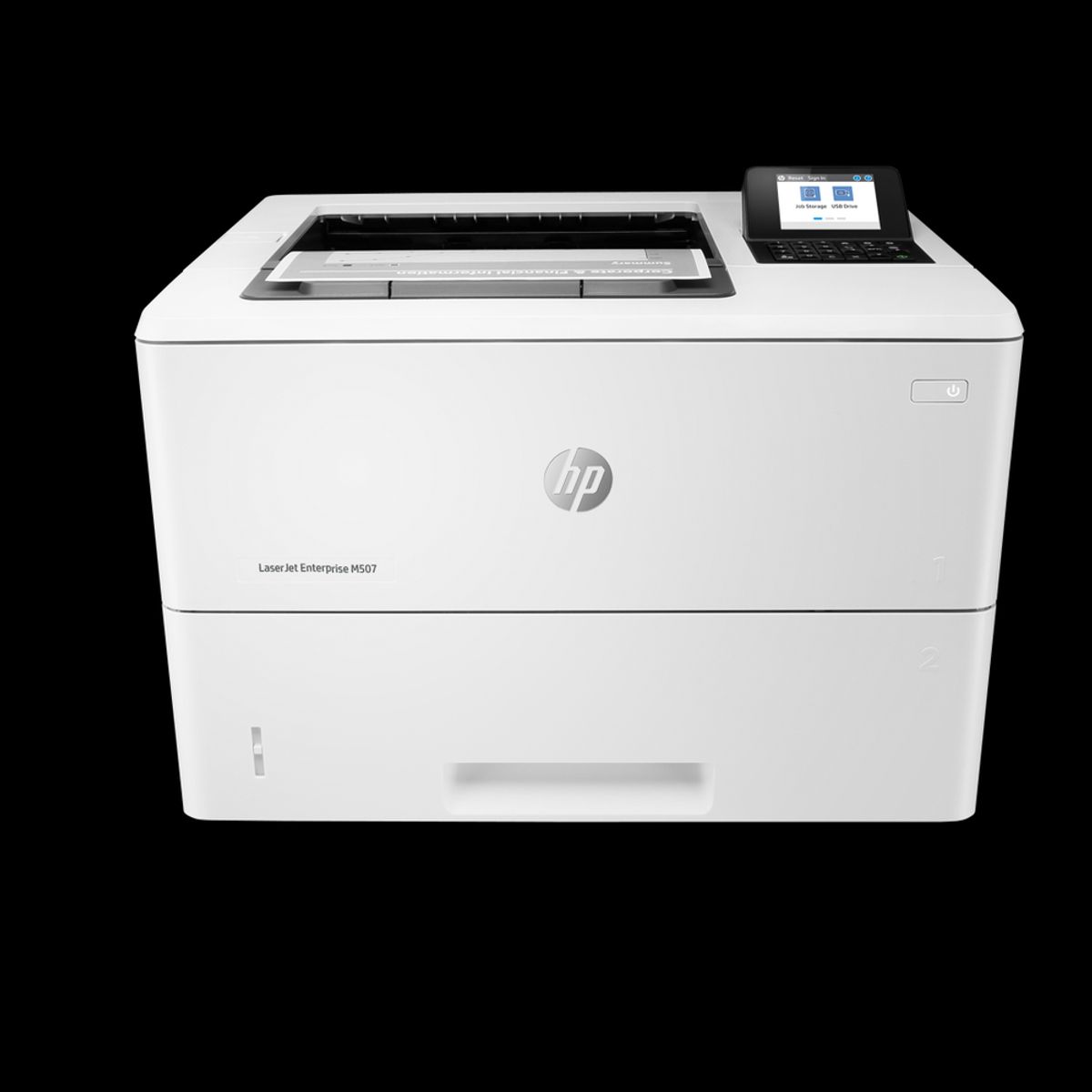 HP - Impresora HP LaserJet Enterprise M507dn Blanco