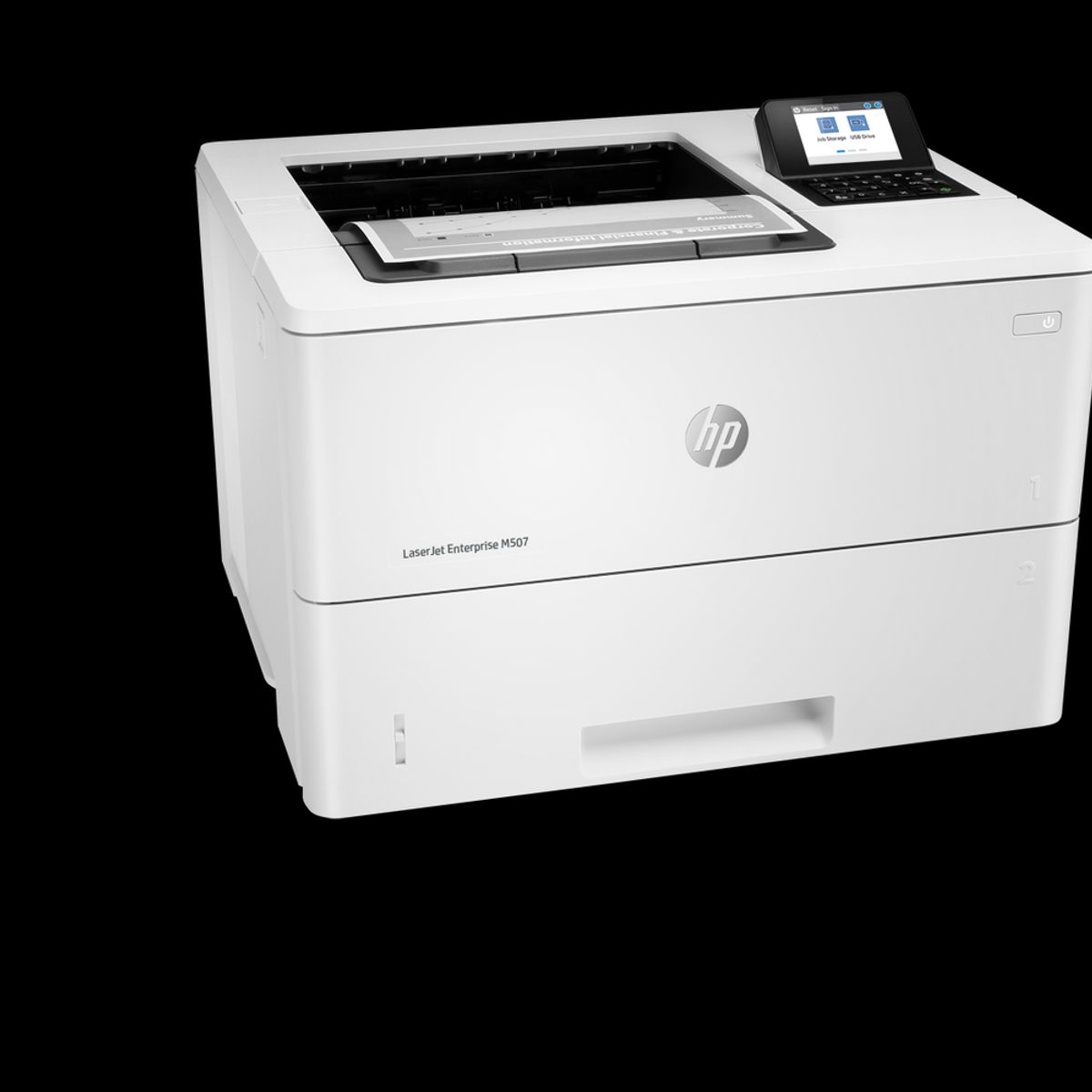 HP - Impresora HP LaserJet Enterprise M507dn Blanco