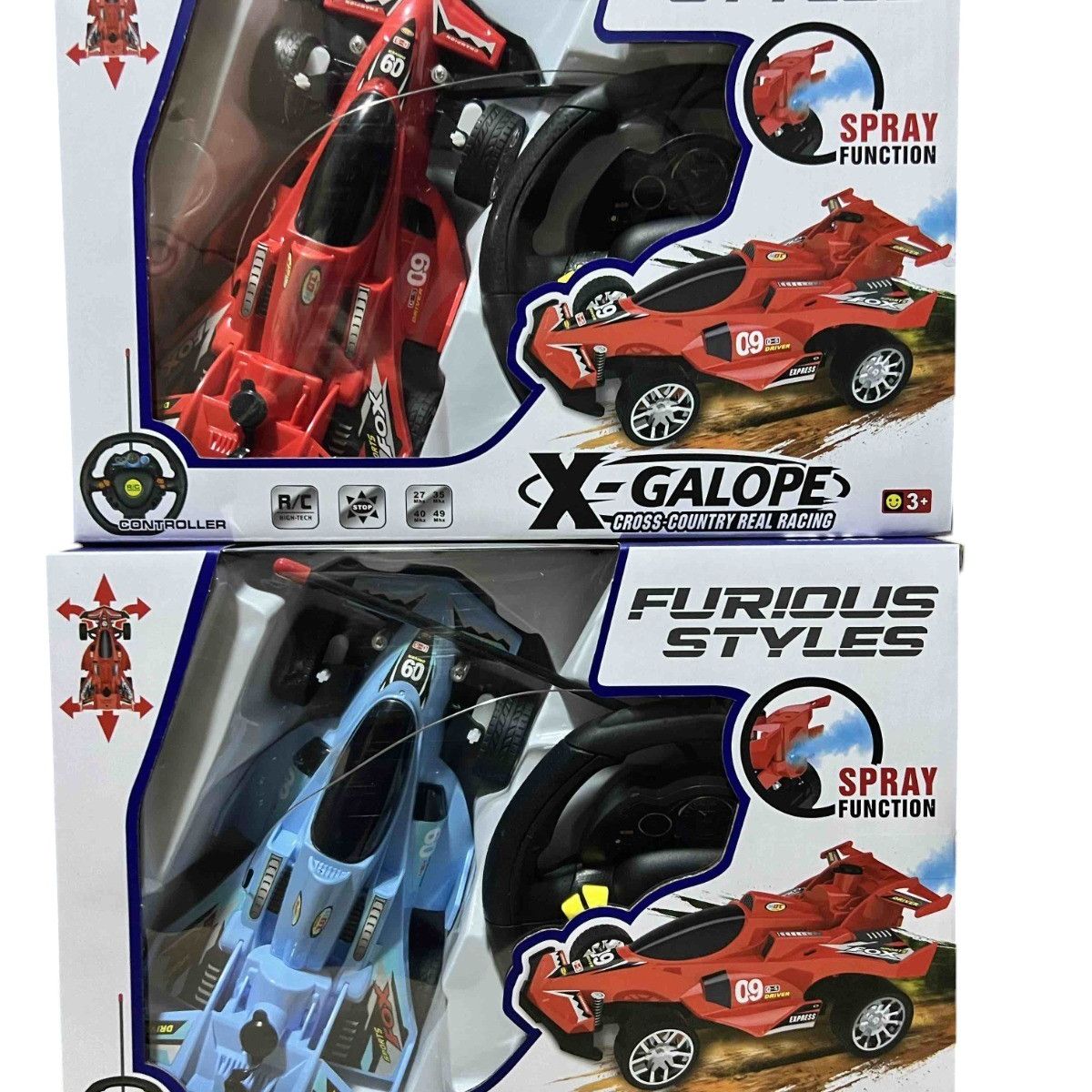 GENERICO - Carro a Control Remoto Bota Humo