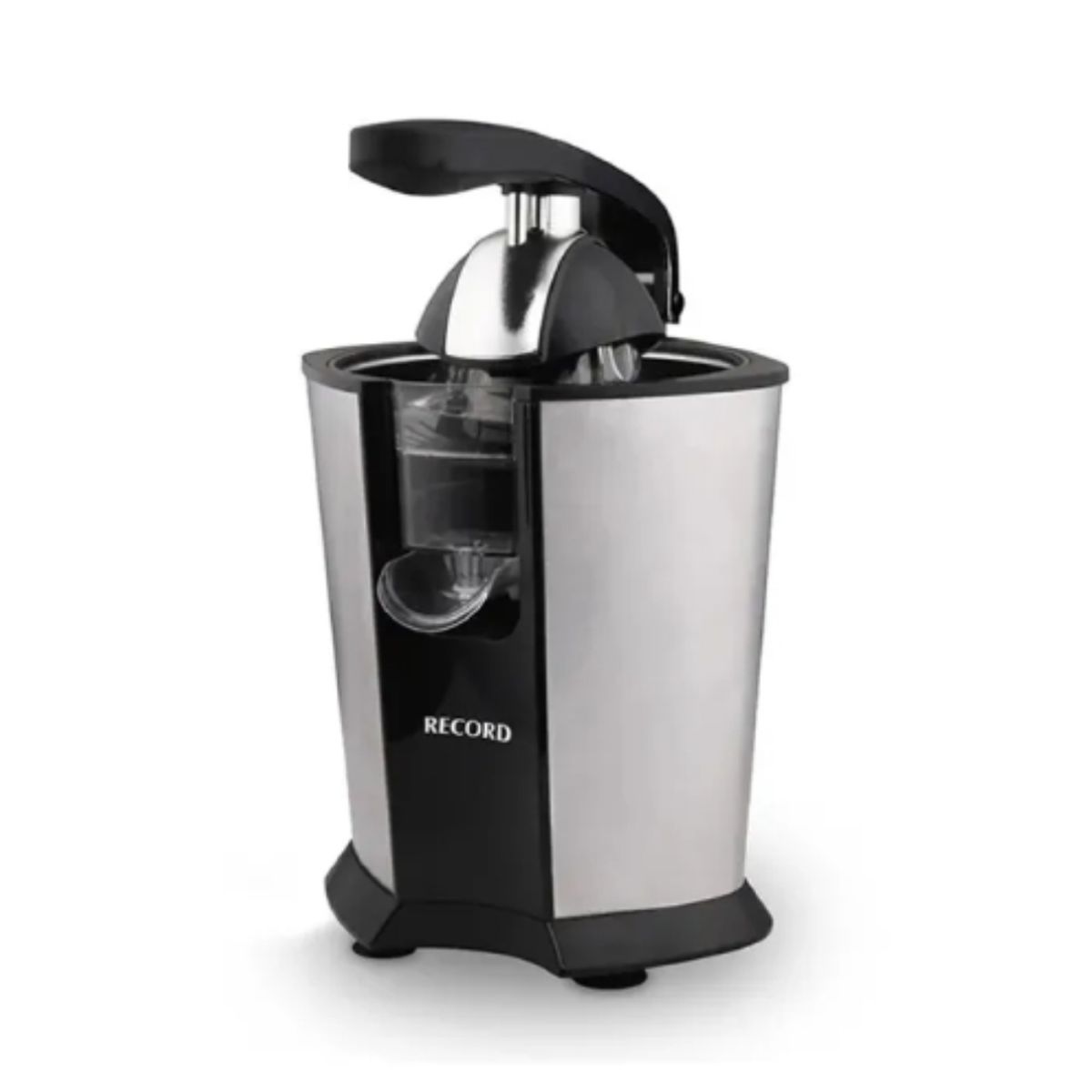 RECORD - Exprimidor de Cítricos con Palanca 160W Record Negro