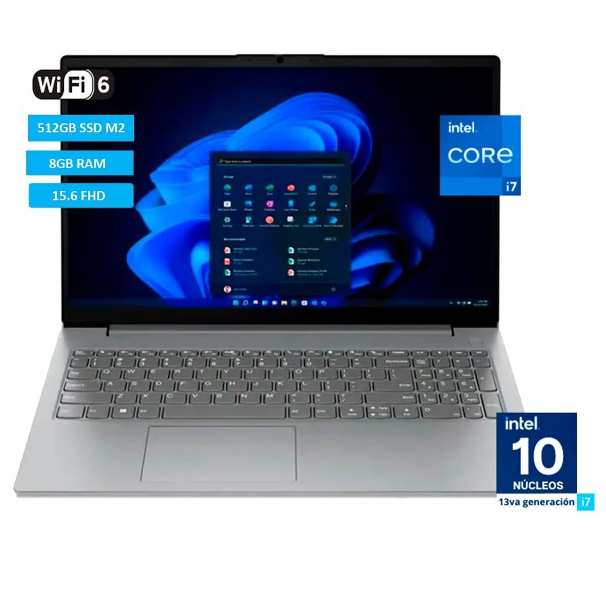 LENOVO - LAPTOP LENOVO V15 G4 IRU 83A100ESLM 16 CORE I7-1355U FHD