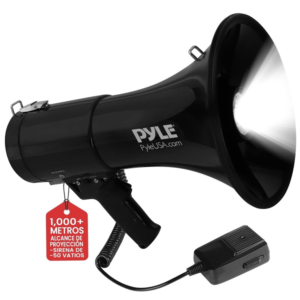 GENERICO - Pyle megafono  altavoz  portátil