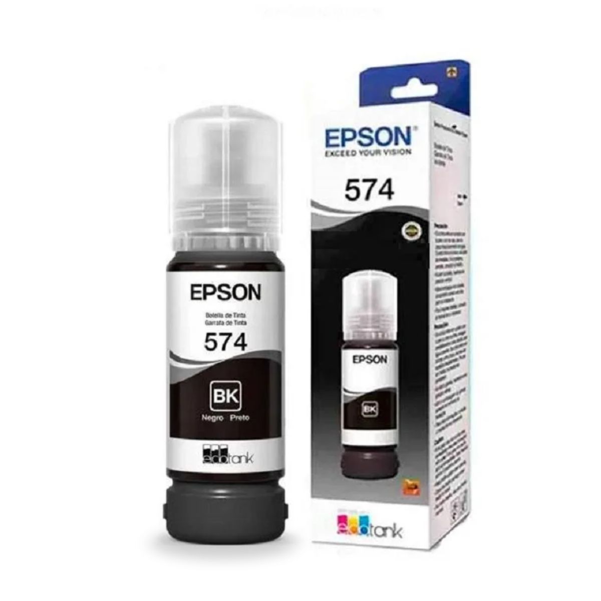 EPSON - Tinta Epson 574 Negro T574120 - 65ml