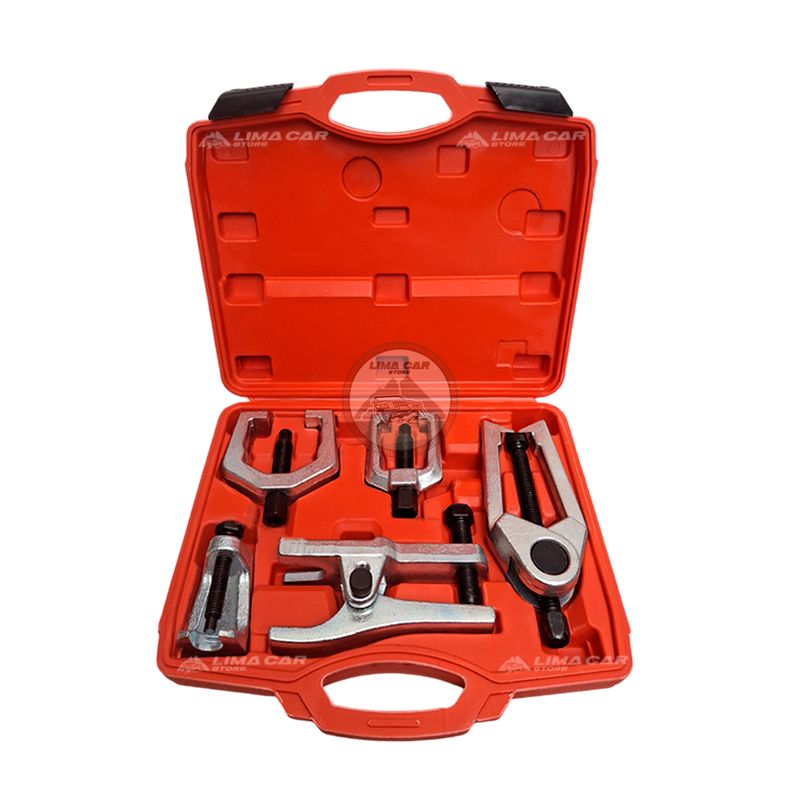 GENERICO - Kit Extractor de Brazo Pitman separador Rotula 5 Pzas maleta