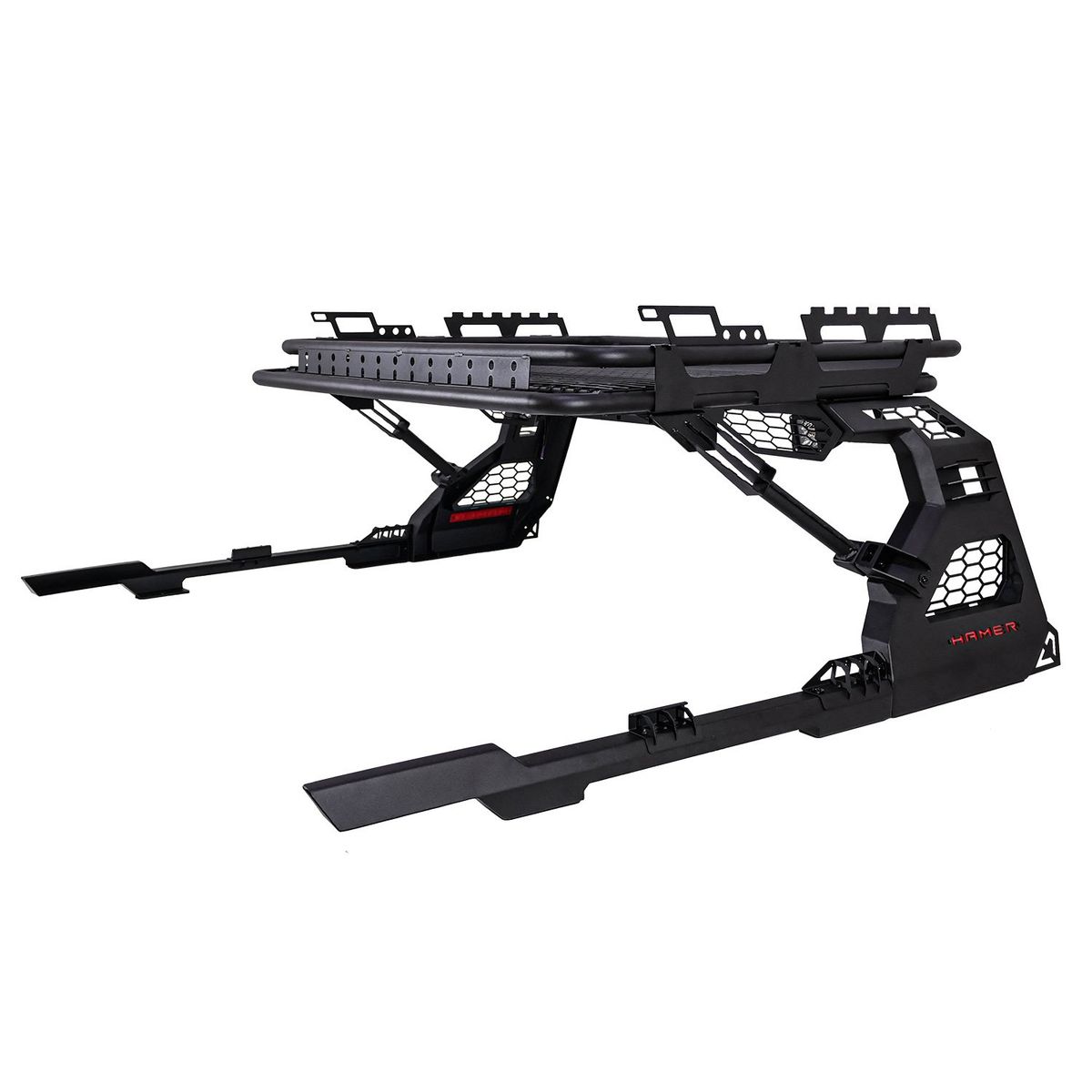 GENERICO - ANTIVUELCO HAMER CON PARRILLA DE ACERO INOXIDABLE BLACK