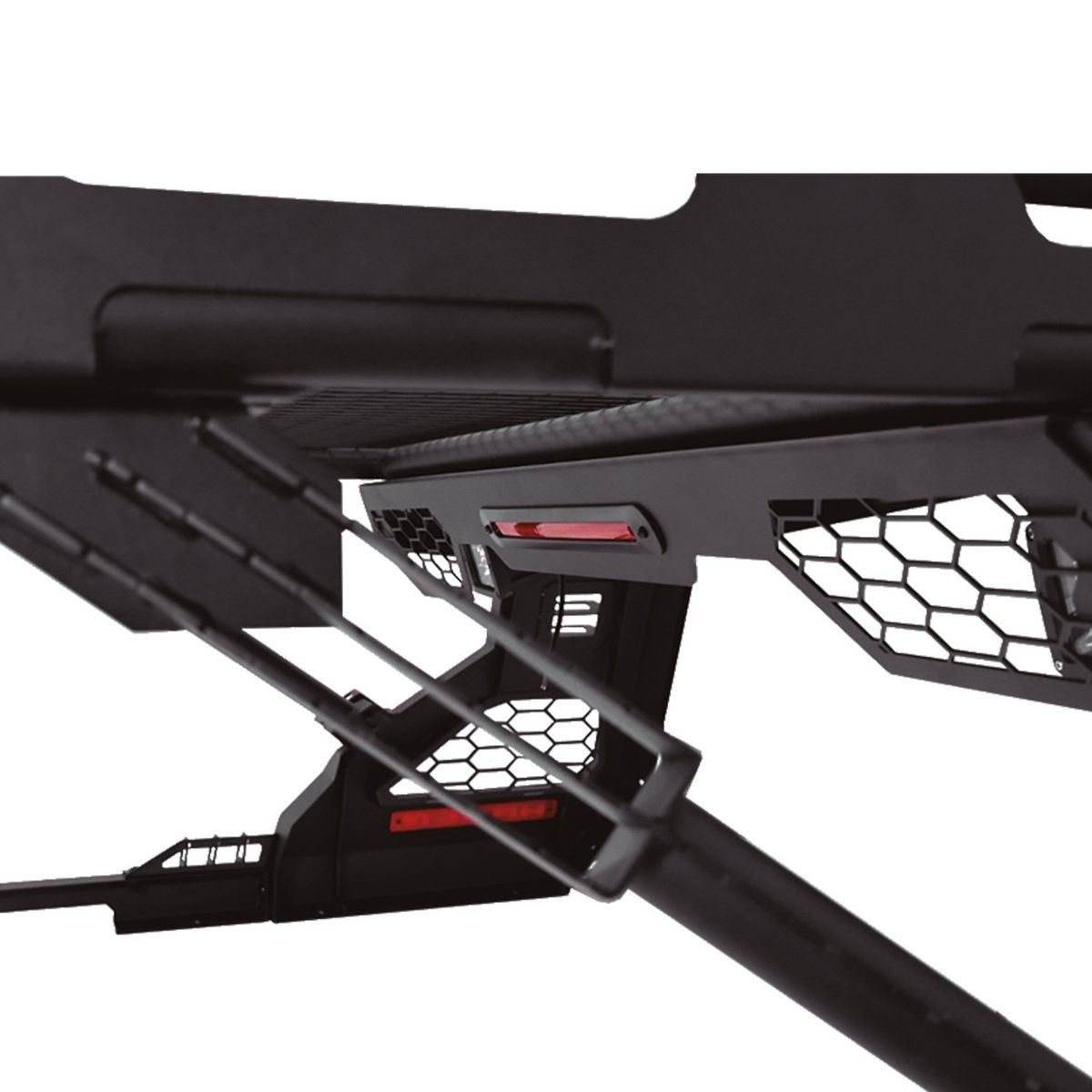 GENERICO - ANTIVUELCO HAMER CON PARRILLA DE ACERO INOXIDABLE BLACK