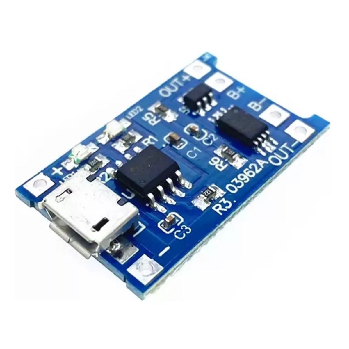 GENERICO - Circuito Placa Tp4056 Cargador Batería Litio 18650 TIPO Usb C