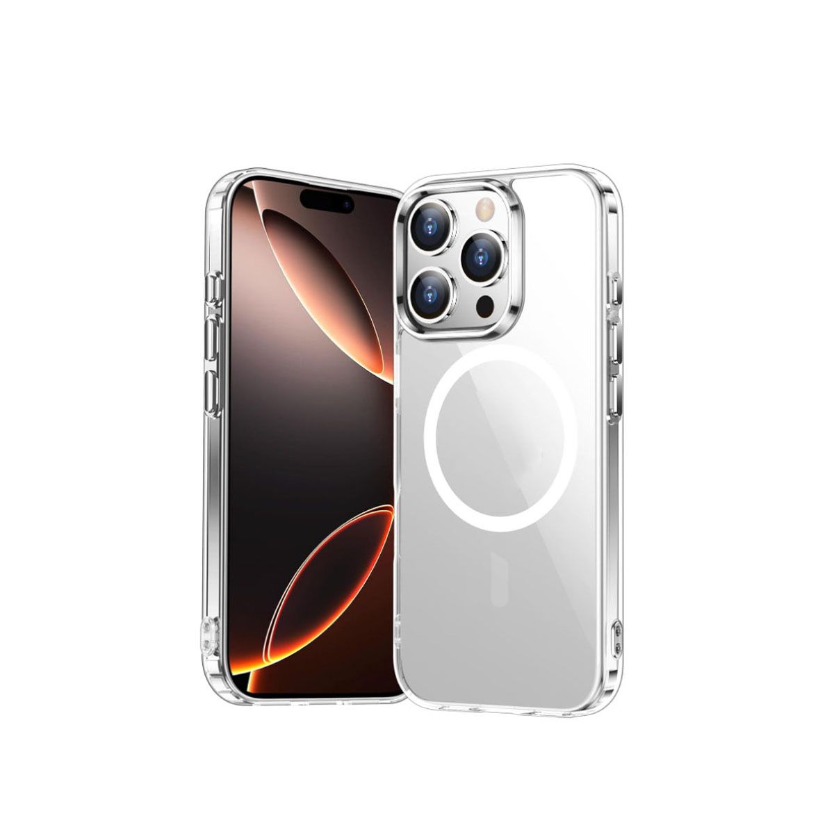 GENERICO - Case Magsafe Clear para iPhone 16 Pro Max
